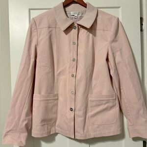 🆕 St John Sport light pink Jacket Size XL